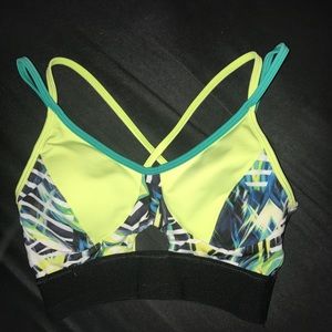 Neon Sports Bra By Pink Lotus